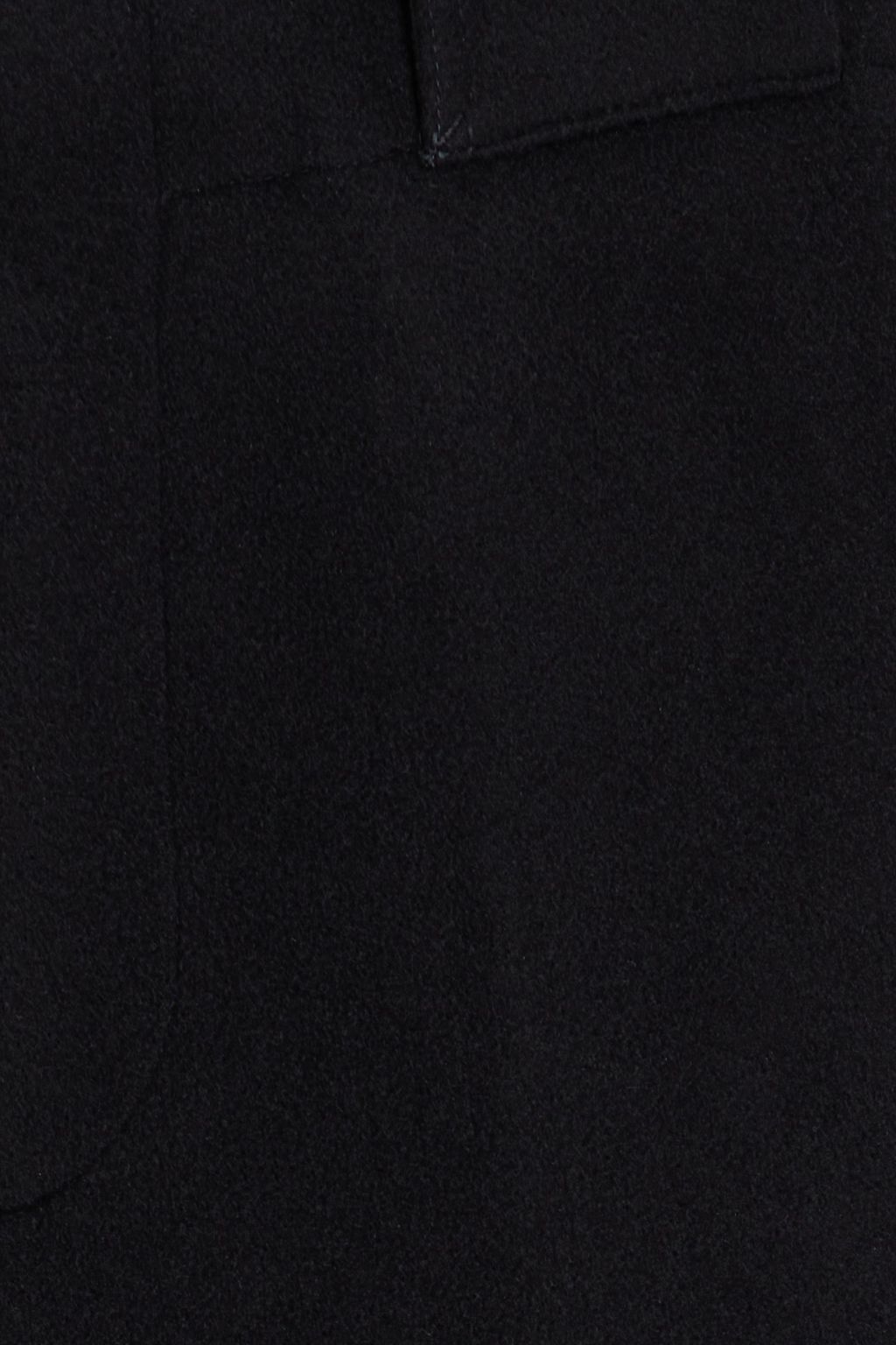 EMPORIO ARMANI Wool-blend felt pants