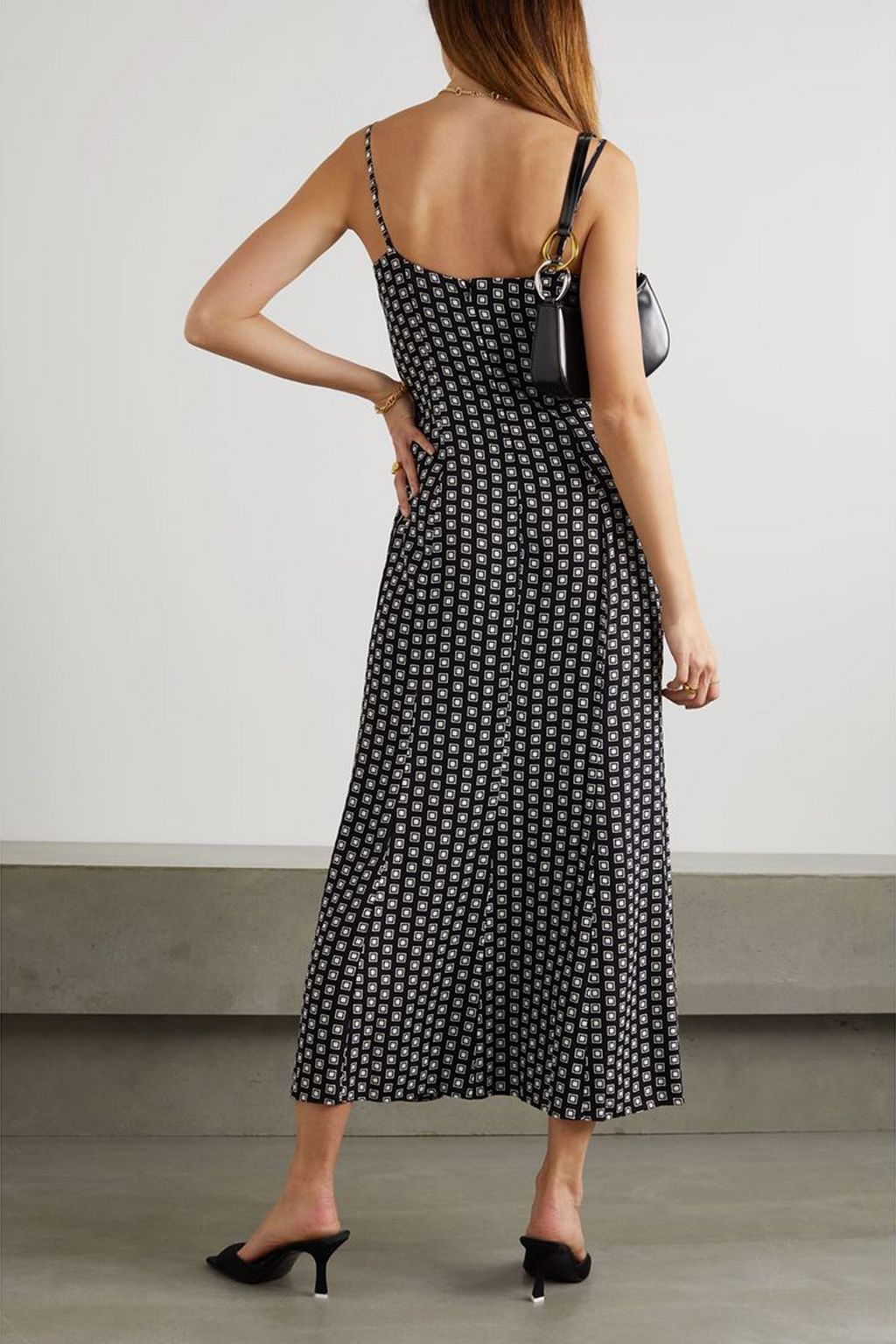 REFORMATION Liya printed crepe maxi dress