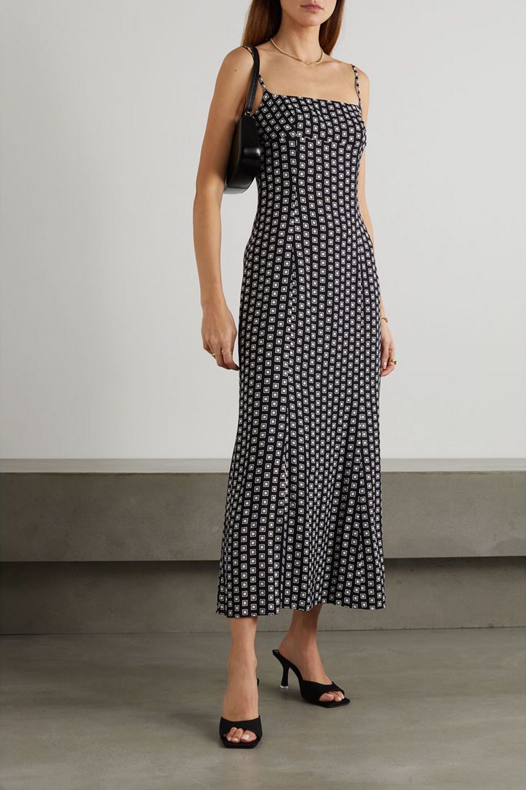 REFORMATION Liya printed crepe maxi dress
