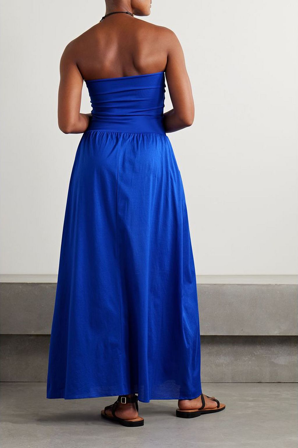 ERES Ankara convertible cotton and stretch-jersey maxi dress