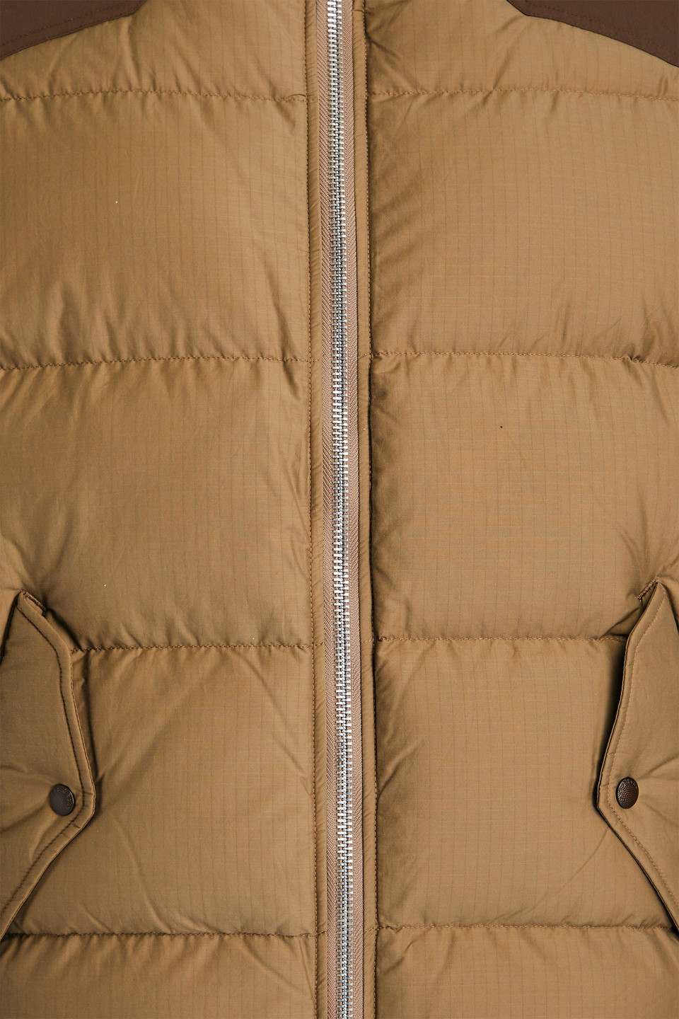 Rag & Bone Byron Quilted Cotton-blend Ripstop Hooded Down Jacket In Sand