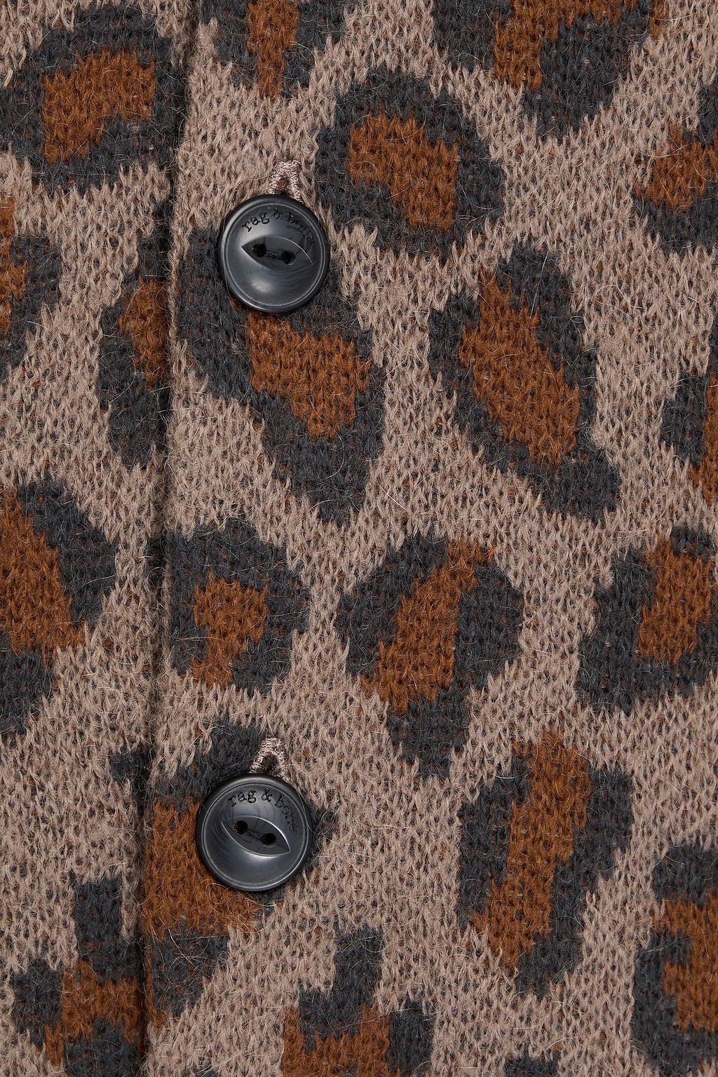 RAG & BONE 자카드 니트 카디건