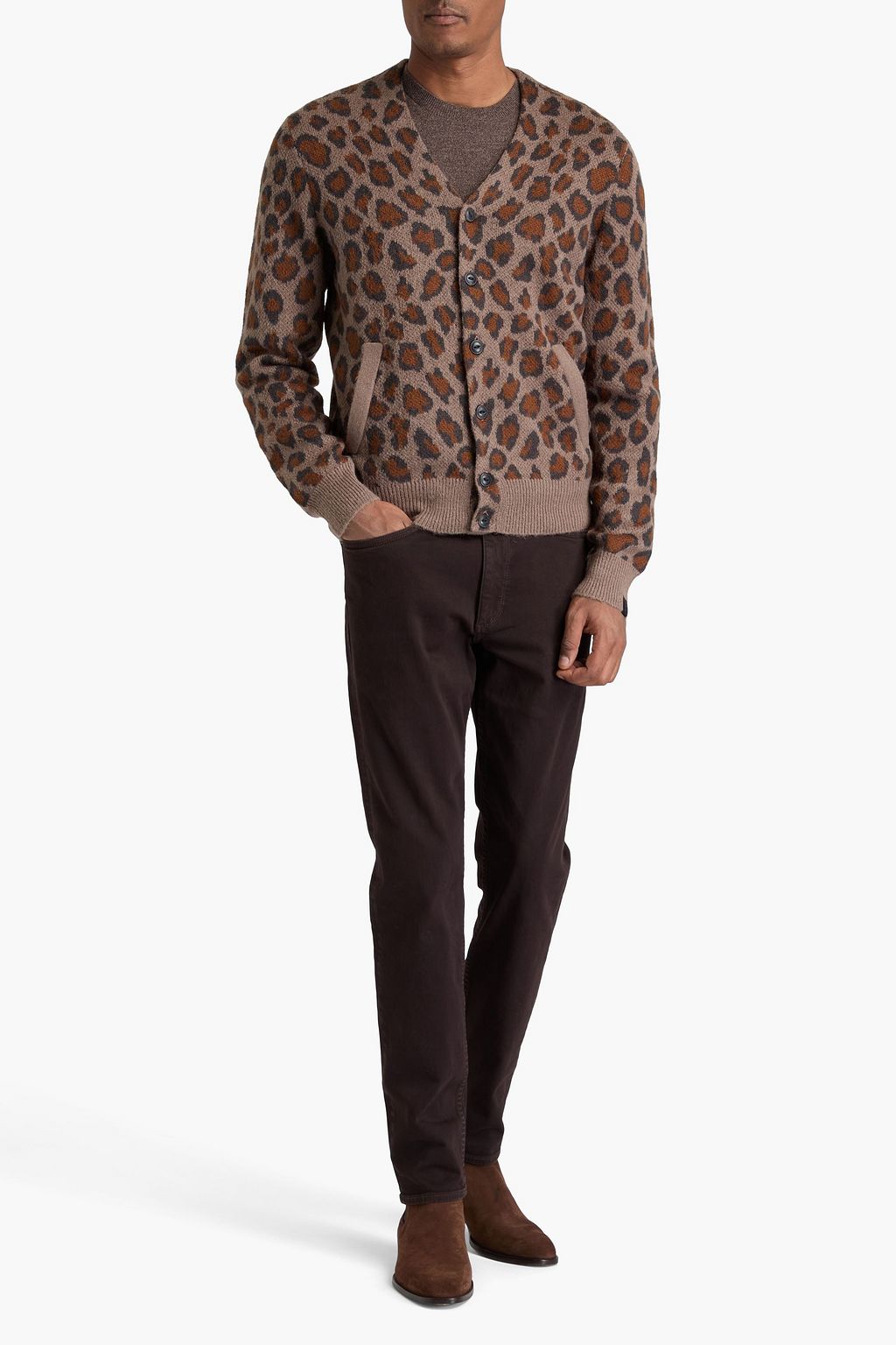RAG & BONE 자카드 니트 카디건