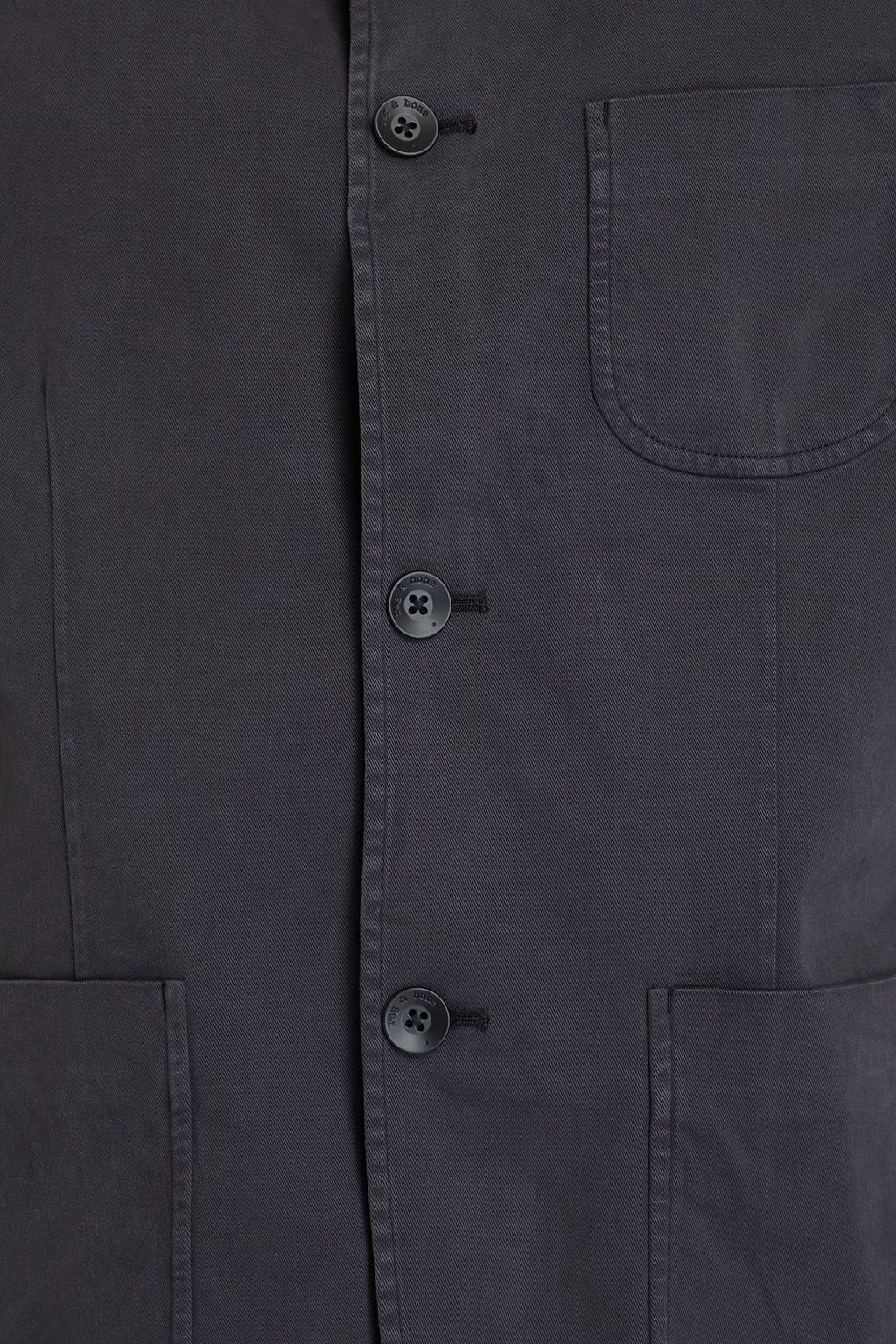 RAG & BONE بليزر "بروسبيكت" من نسيج مطاط من التويل القطني