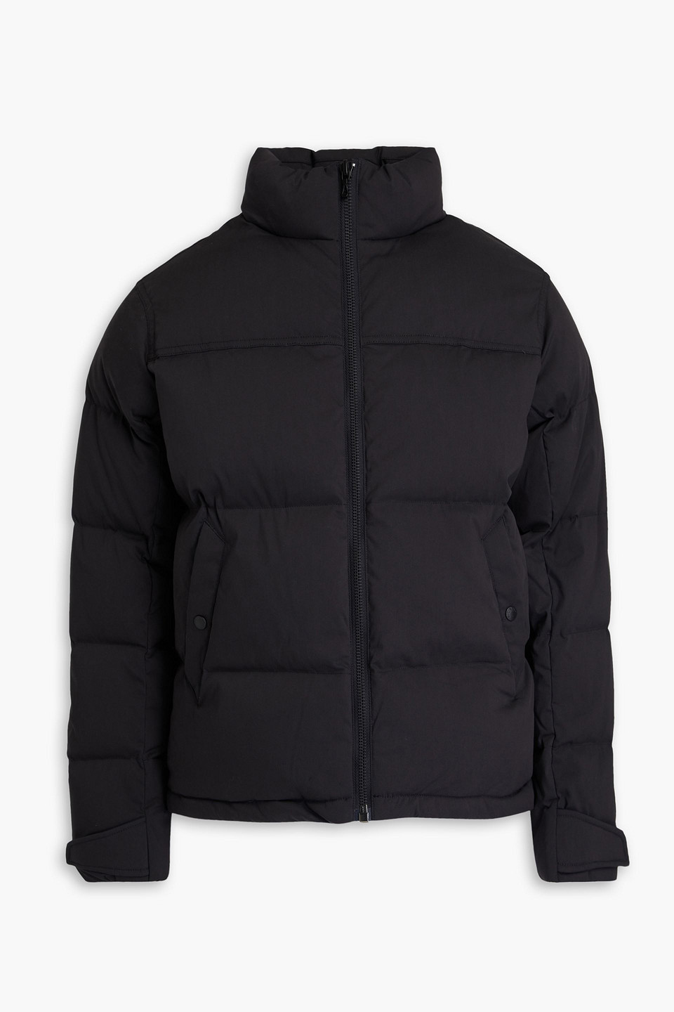 Rag & Bone Holt Quilted Shell Down Jacket In Black