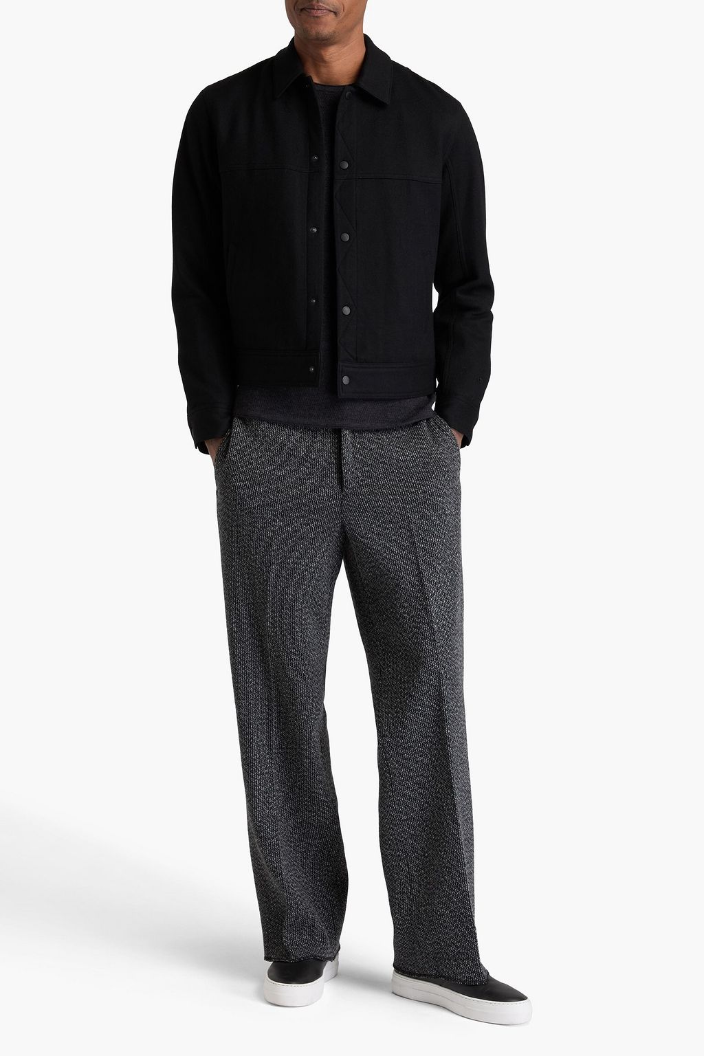 RAG & BONE جاكيت "أوين" من اللبّاد والصوف