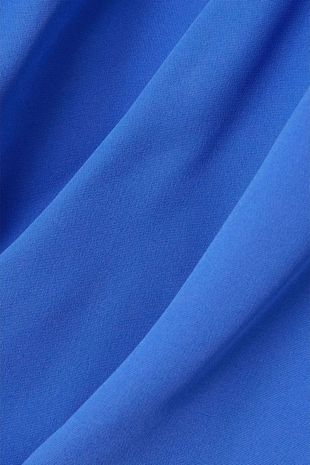 VALENTINO GARAVANI Draped silk-crepe midi wrap dress