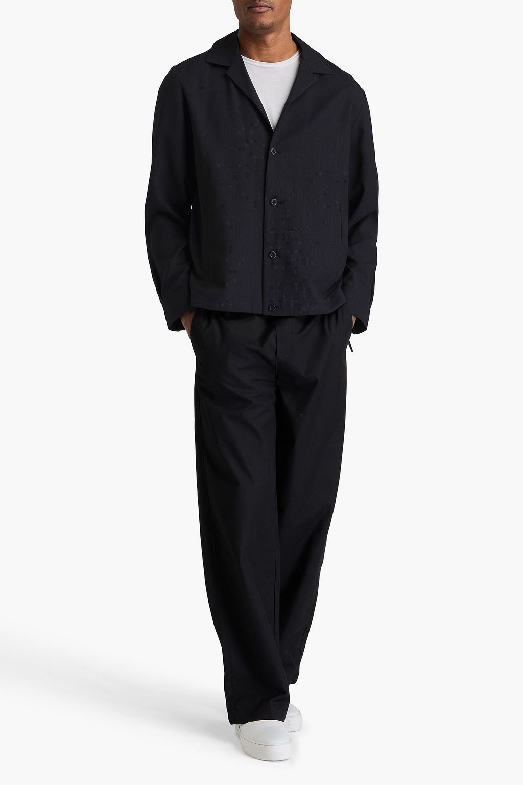 RAG & BONE قميص خارجي "فينلاي" من مزيج الصوف