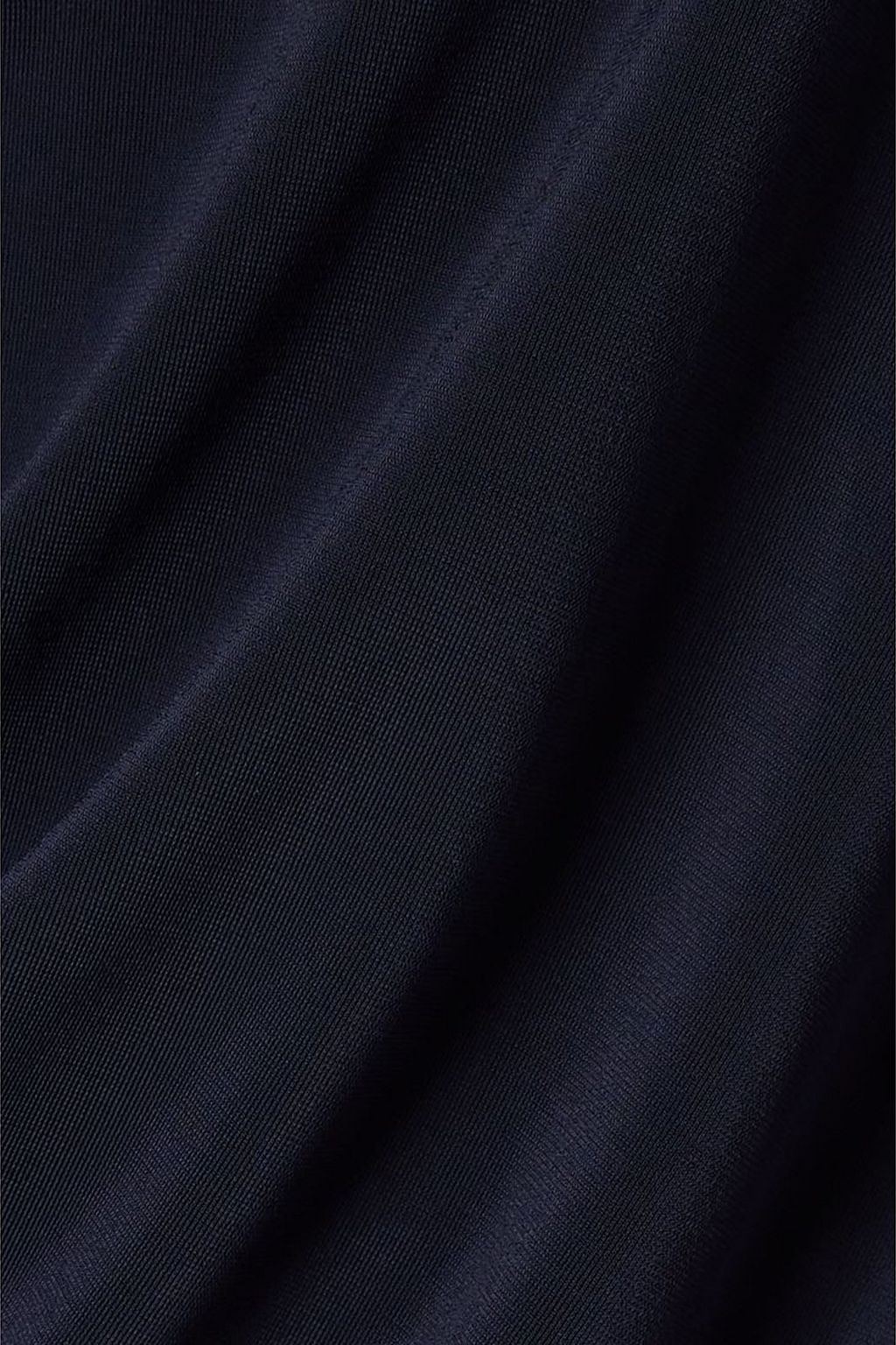 ALAÏA Cape-effect draped asymmetric stretch-jersey mini dress