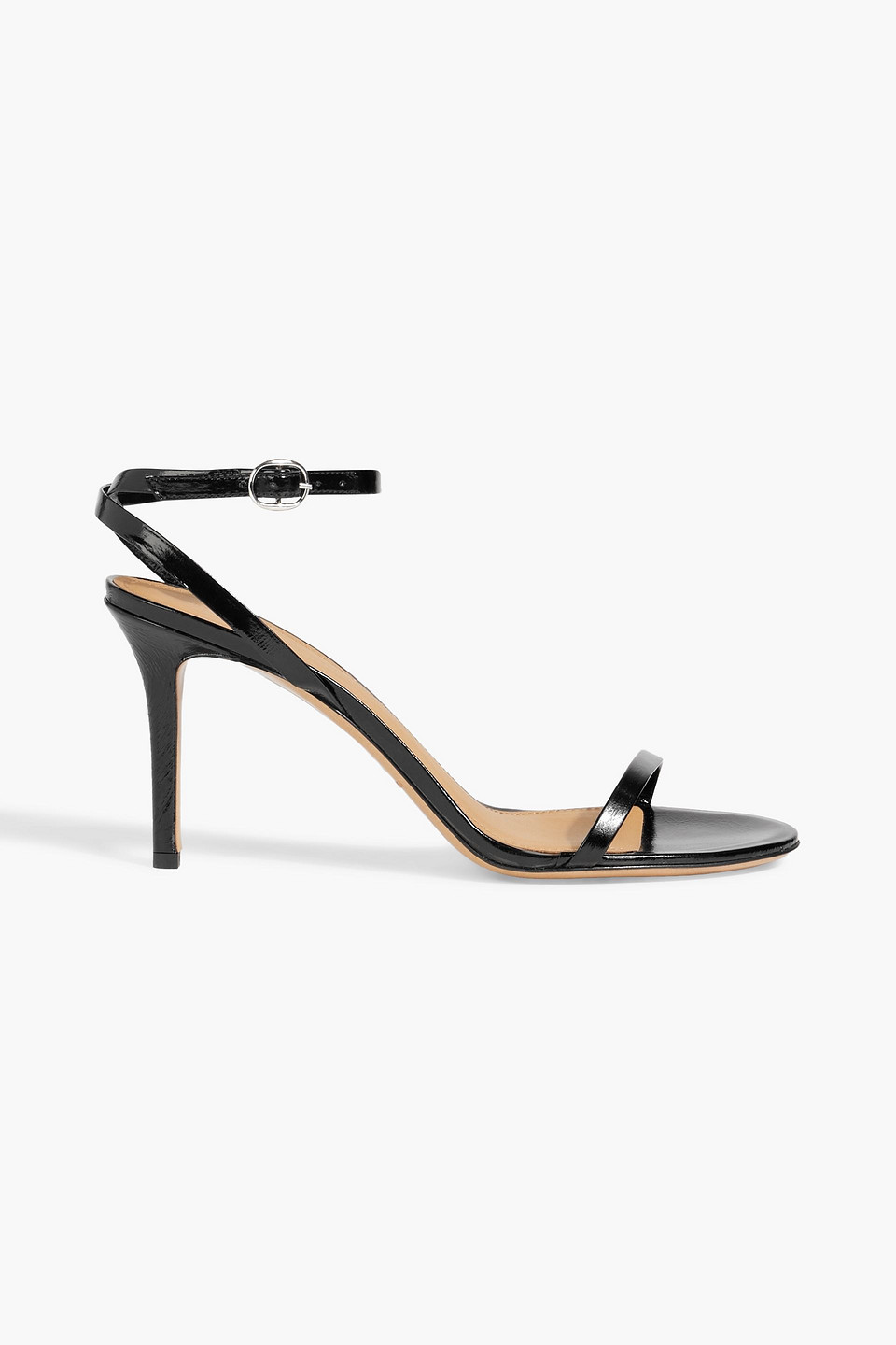 Anelia patent-leather sandals