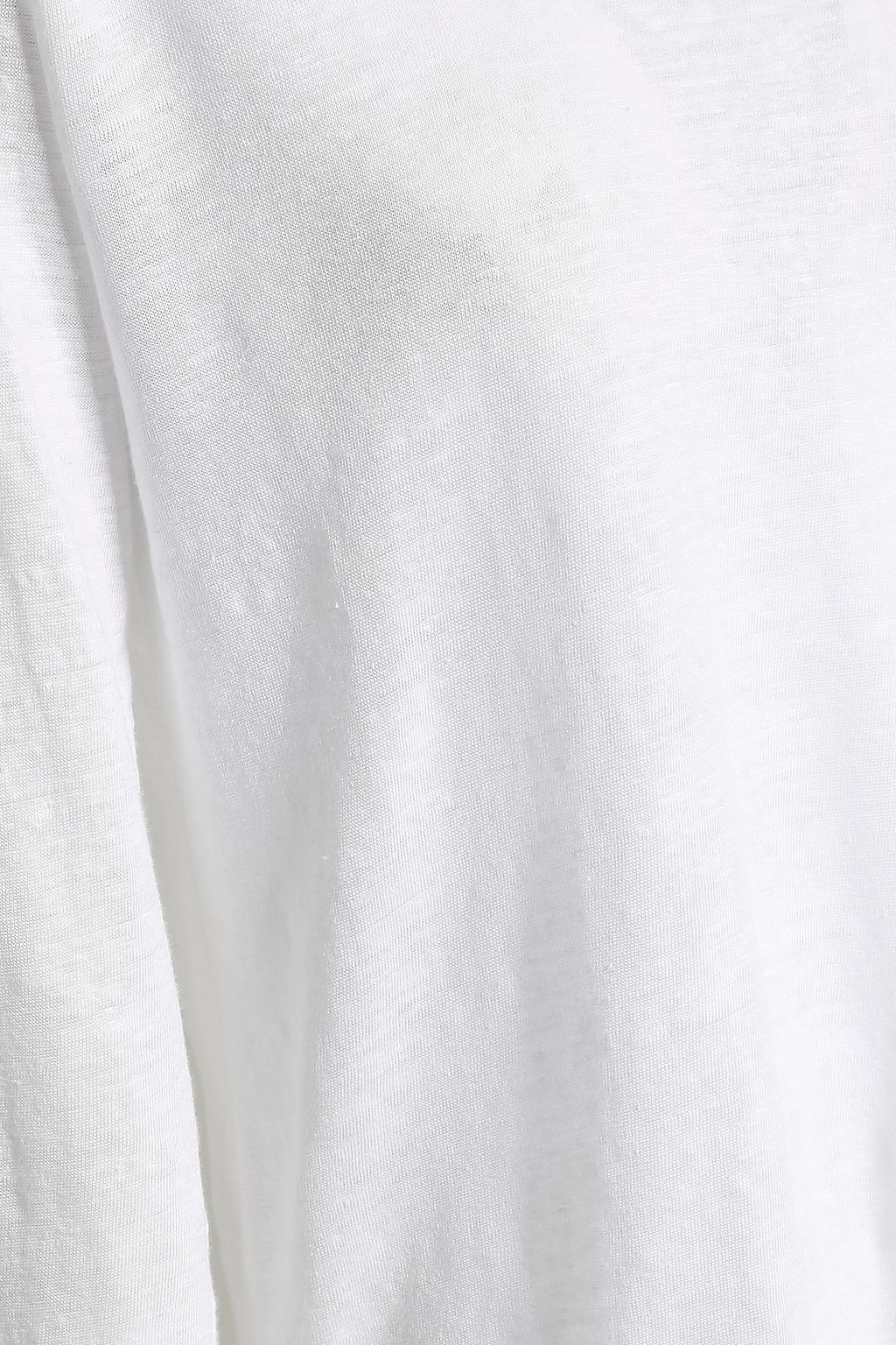 MARANT ÉTOILE Kaaron linen-jersey top