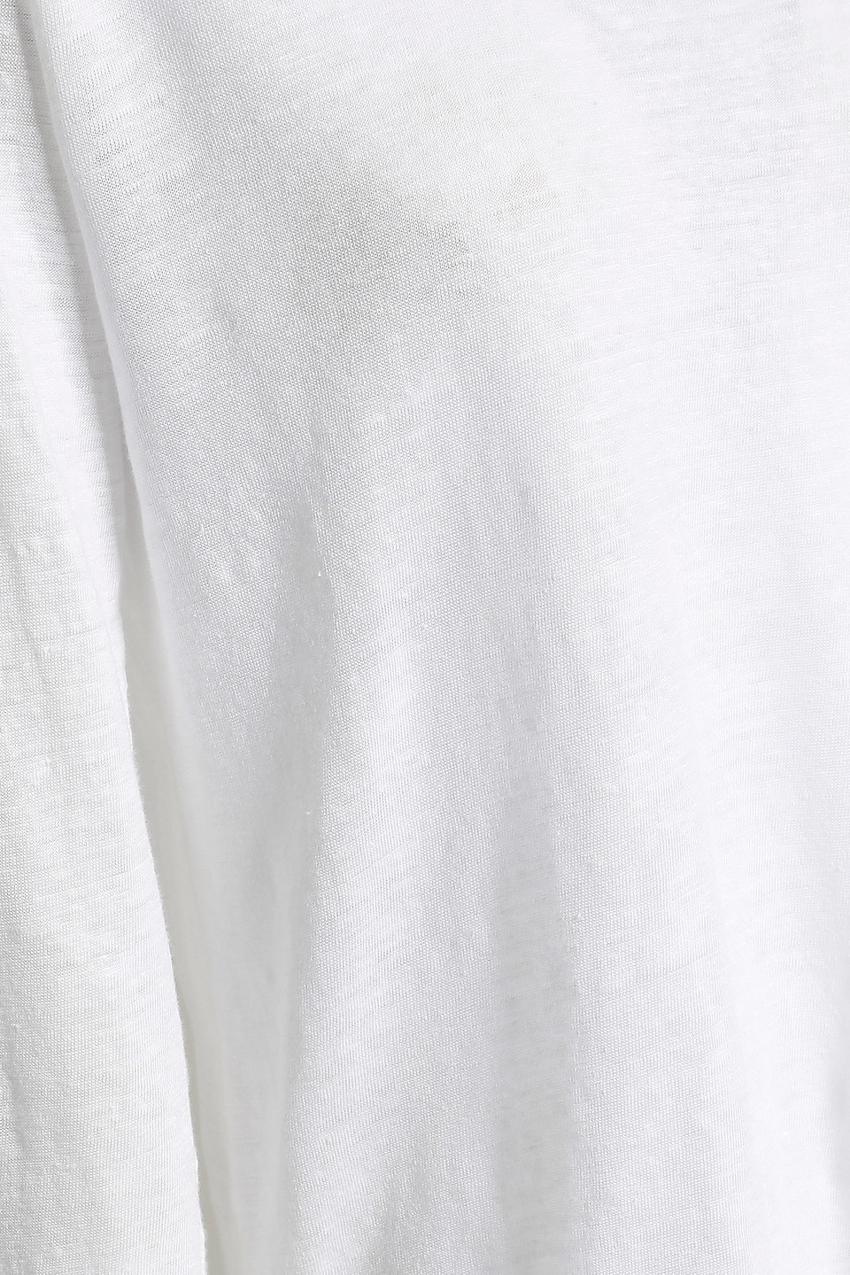 Isabel Marant Étoile Kaaron Linen-jersey Top In White