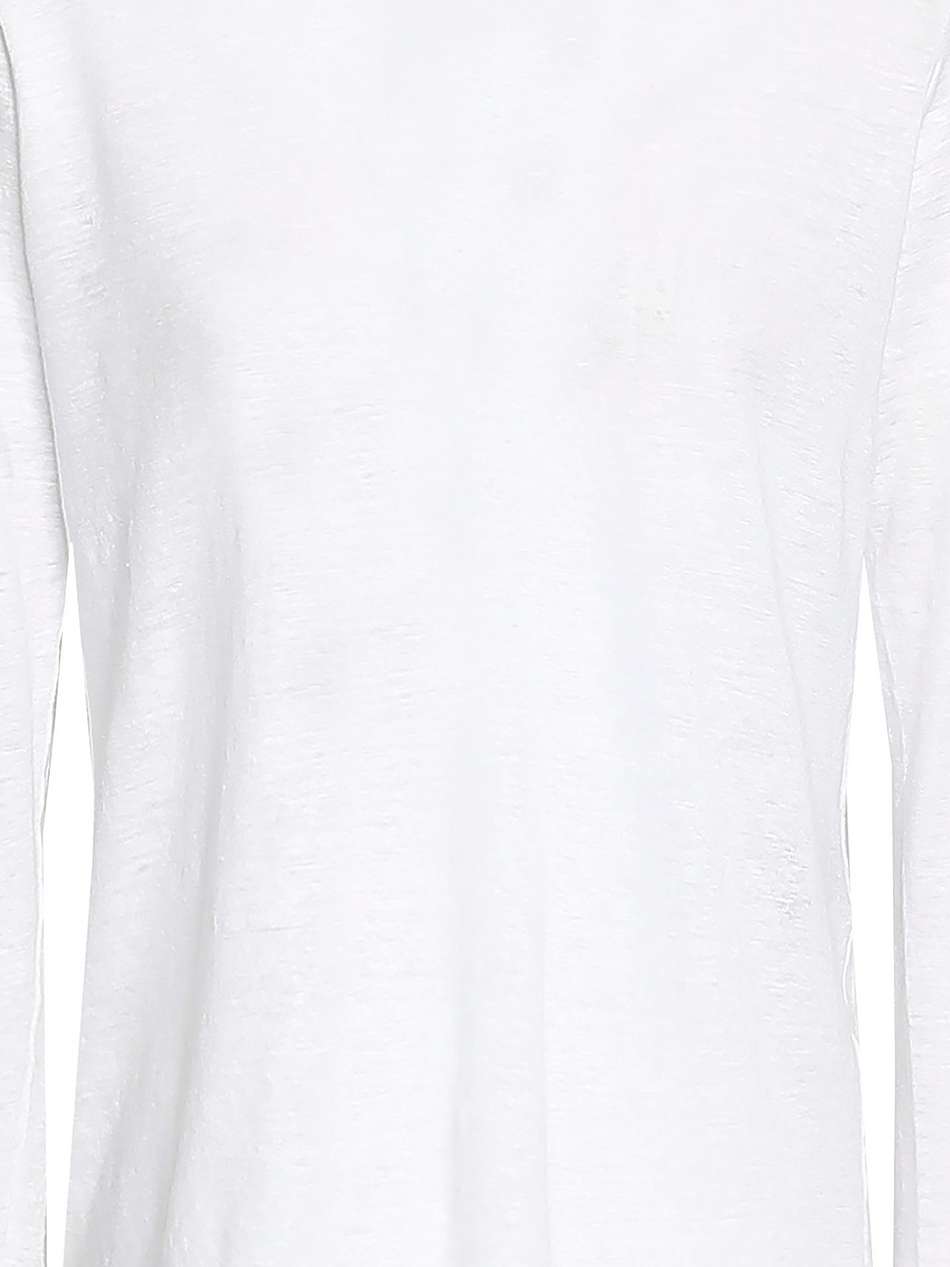 kaaron linen-jersey top