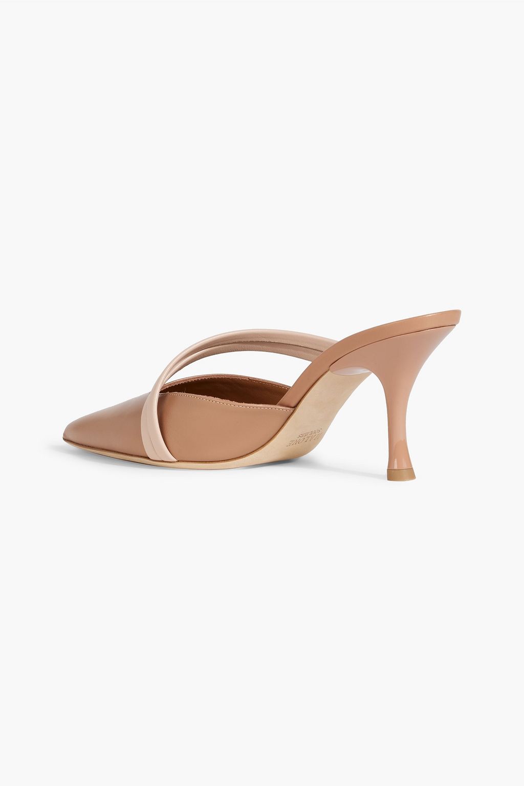 MALONE SOULIERS Tia 70 two-tone leather mules