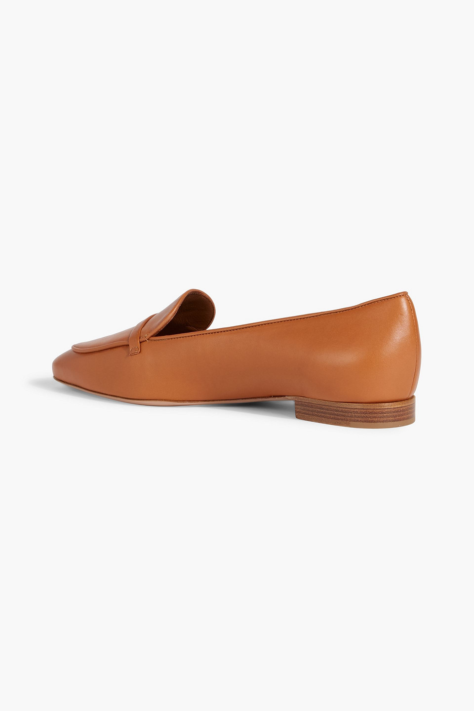 Malone Souliers Bruni Leather Loafers In Brown