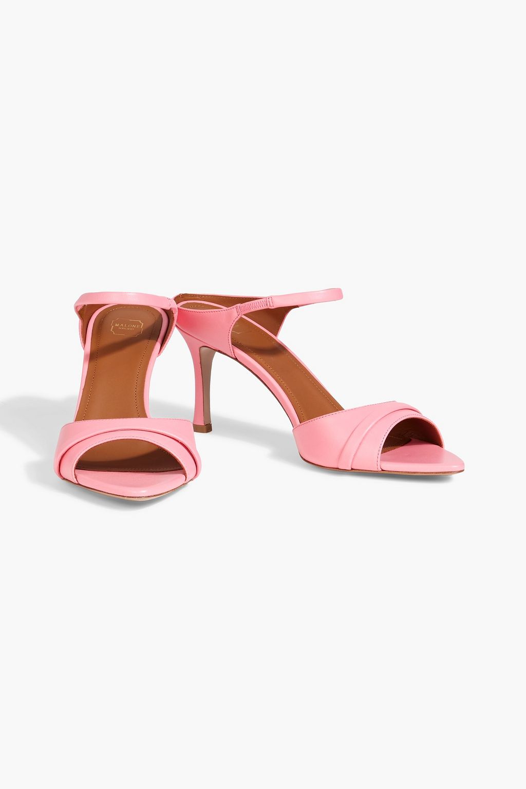 Uma 90 Floral Cream Canvas Heeled Mules | Malone Souliers
