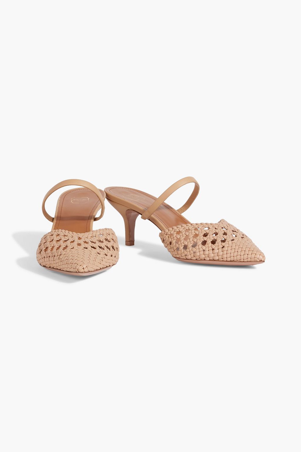 MALONE SOULIERS Maisie woven leather mules