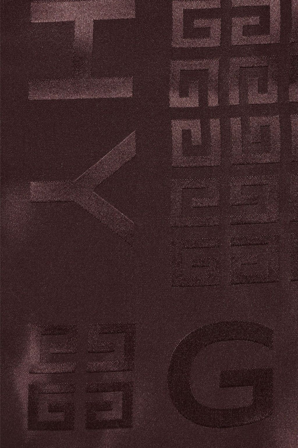 GIVENCHY 실크 자카드 스카프