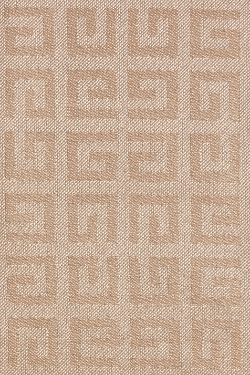 GIVENCHY Fringed silk and wool-blend jacquard scarf