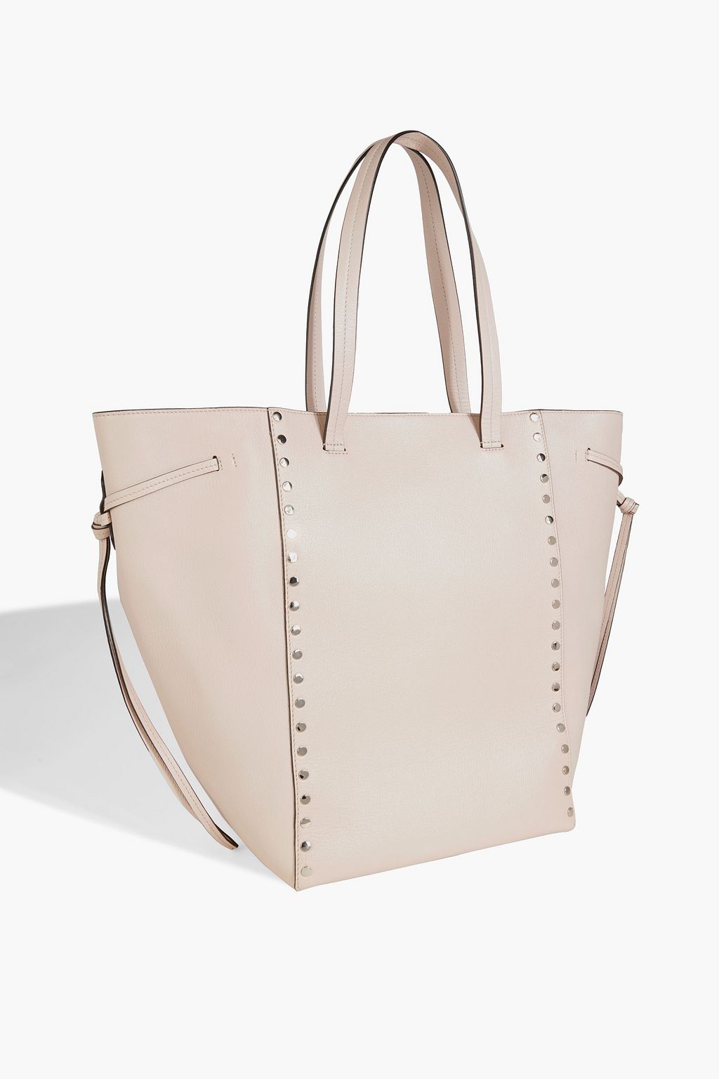 ISABEL MARANT Oskan studded pebbled-leather tote