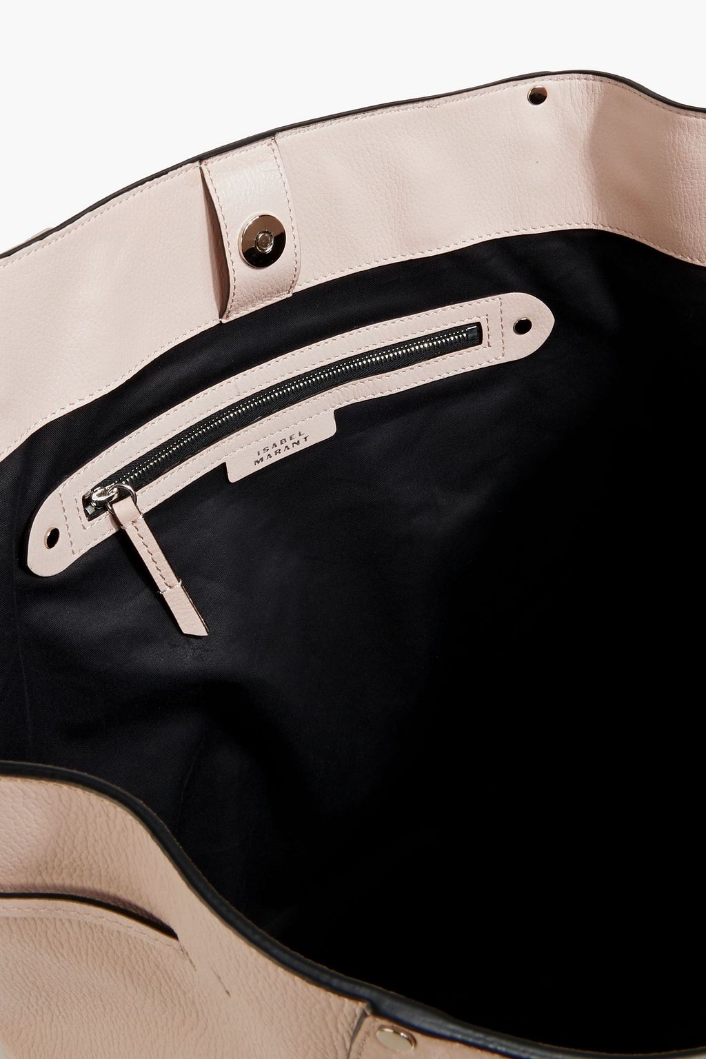 ISABEL MARANT Oskan studded pebbled-leather tote