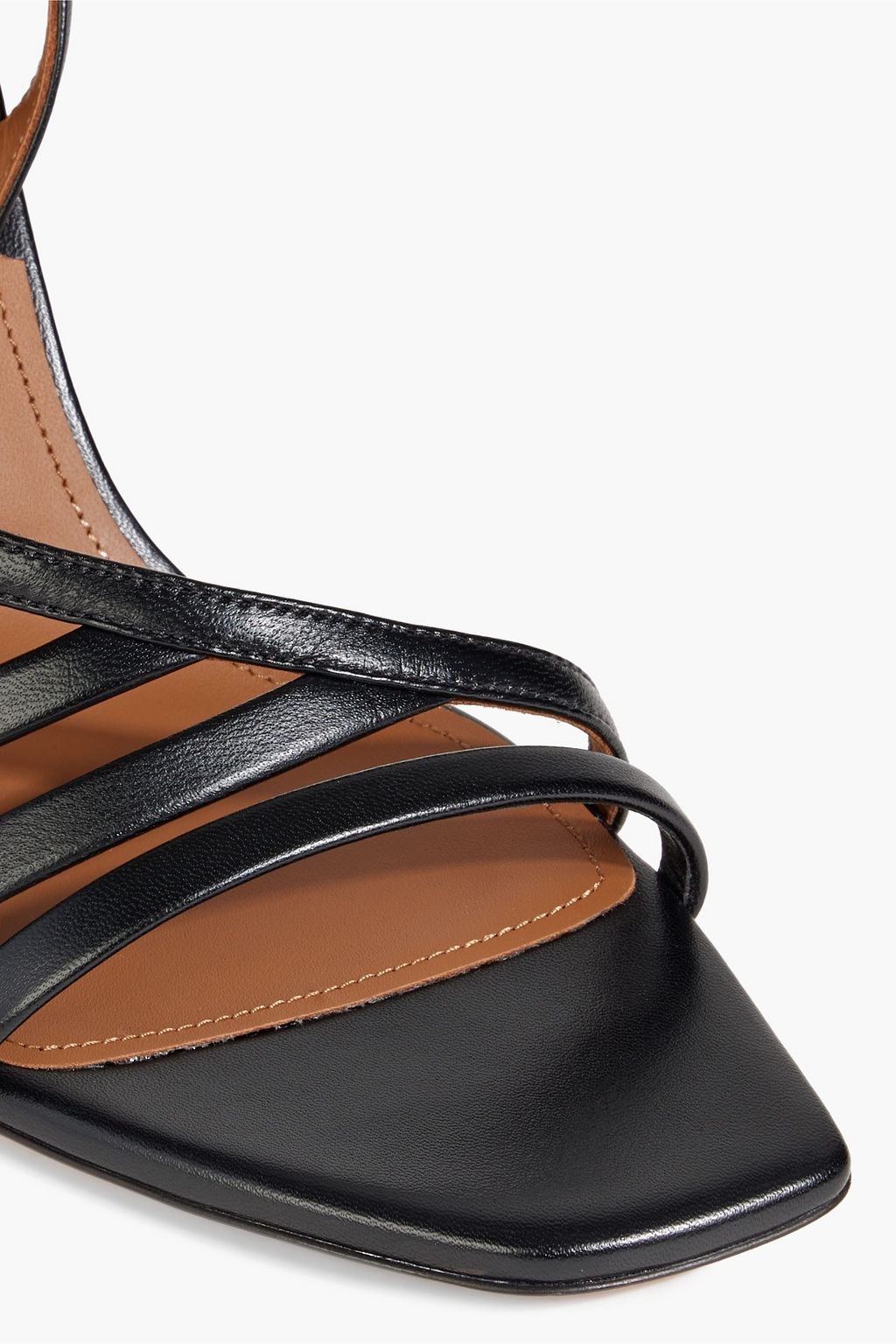 MALONE SOULIERS Ama 90 leather slingback sandals