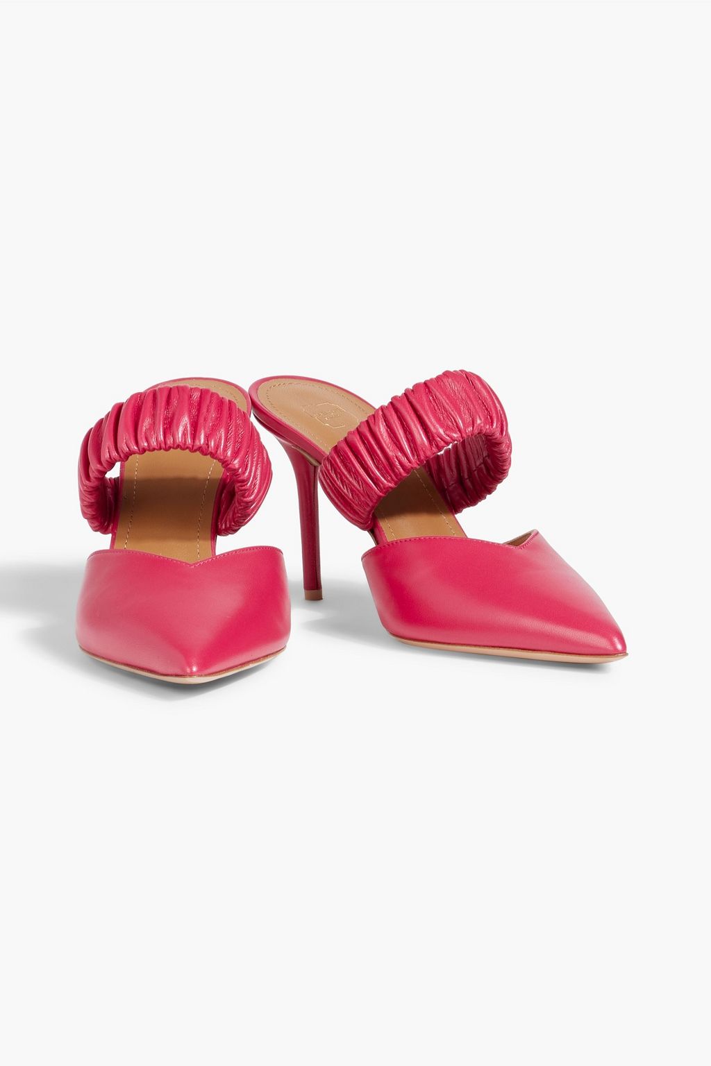 MALONE SOULIERS حذاء ميول Matilda من الجلد بتأثير مزموم
