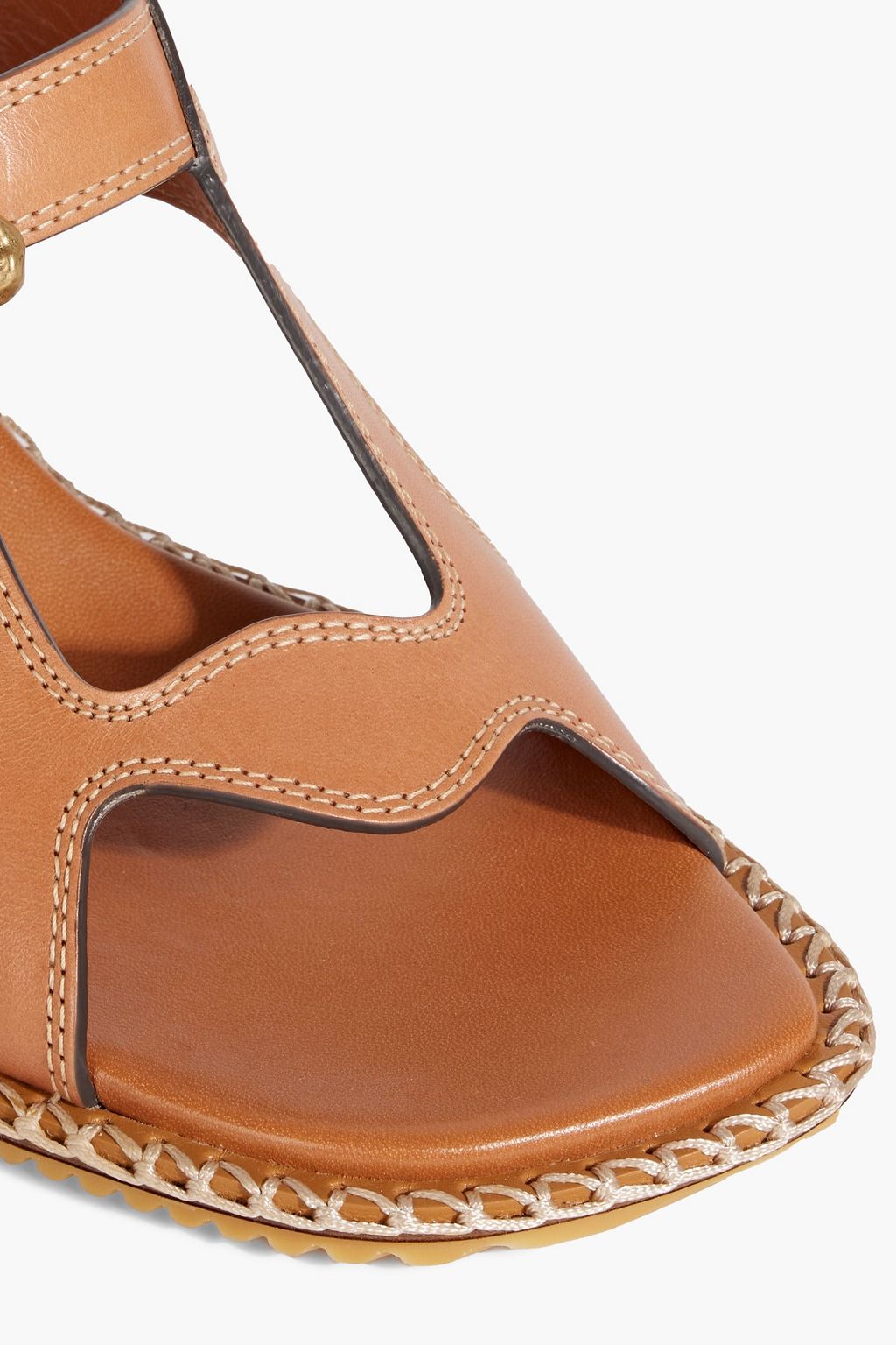 ZIMMERMANN Mules aus Leder mit Schnalle