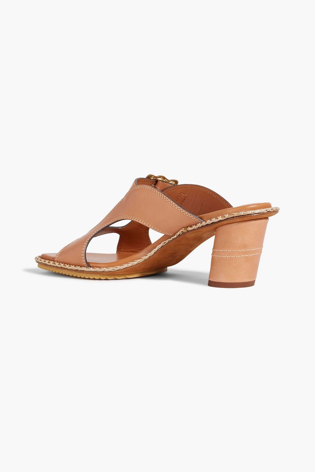 ZIMMERMANN Mules aus Leder mit Schnalle
