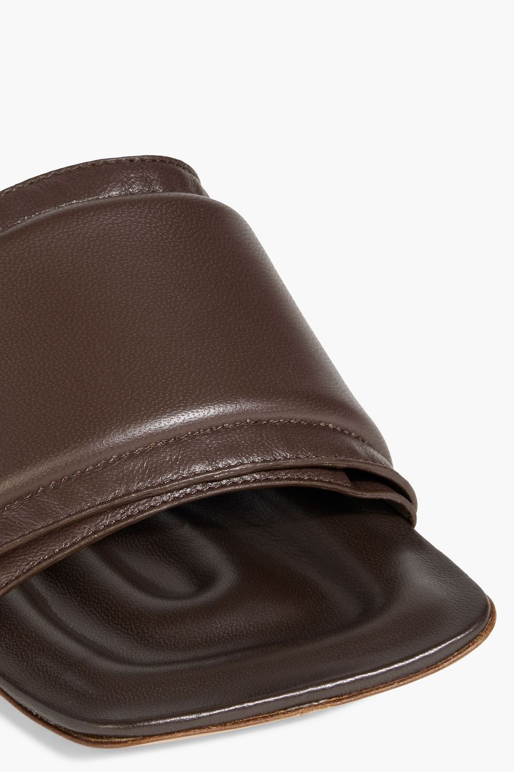 JACQUEMUS Les Mules Piscine leather mules