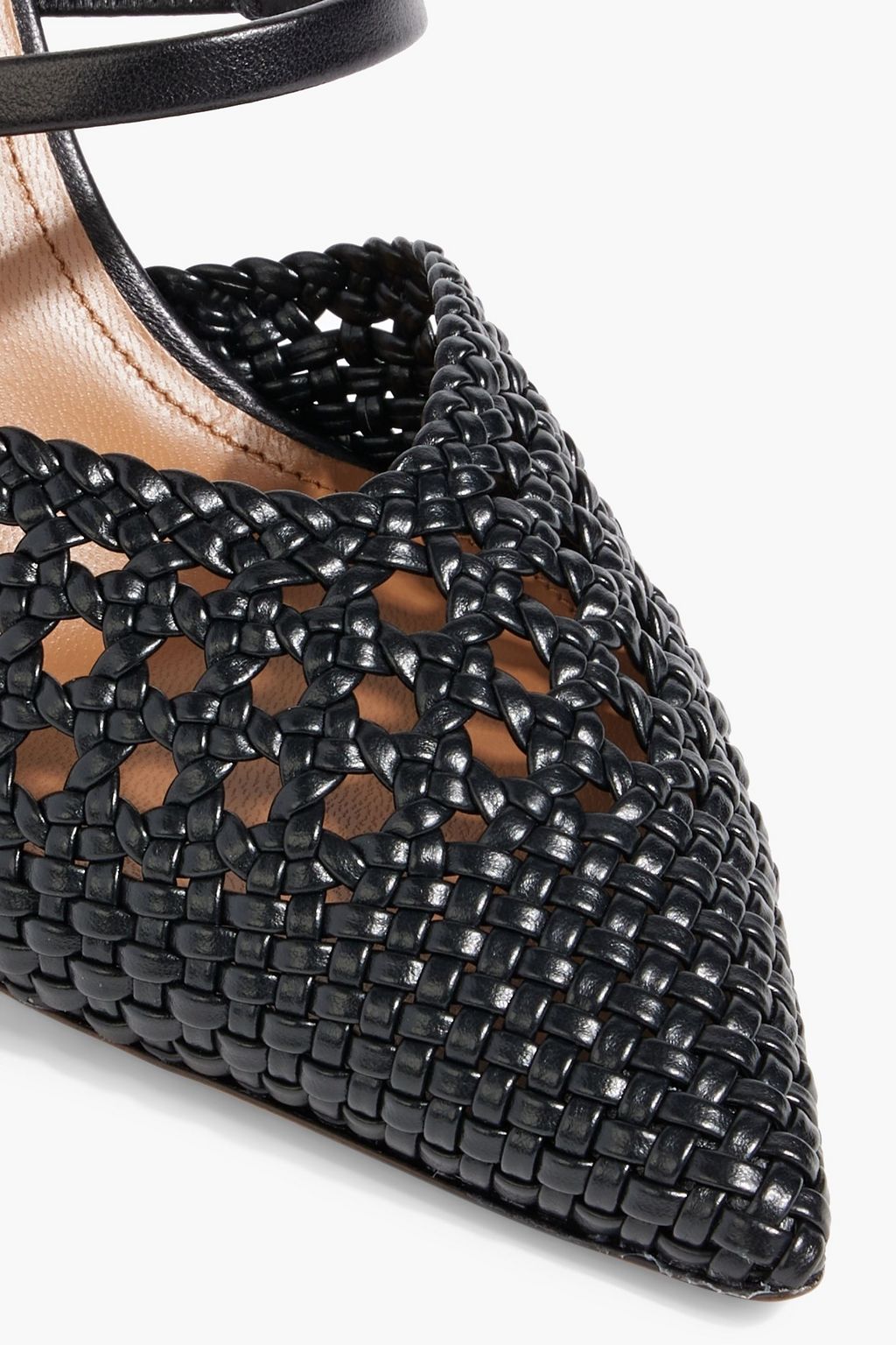 MALONE SOULIERS Marla 85 woven leather mules