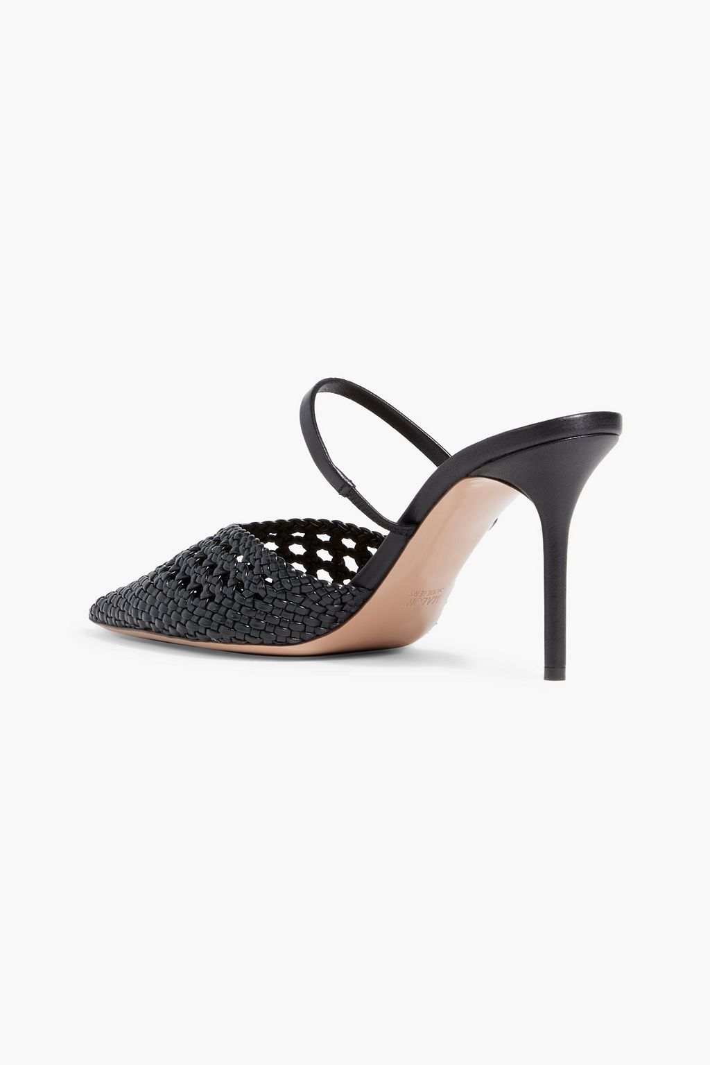 MALONE SOULIERS Marla 85 woven leather mules