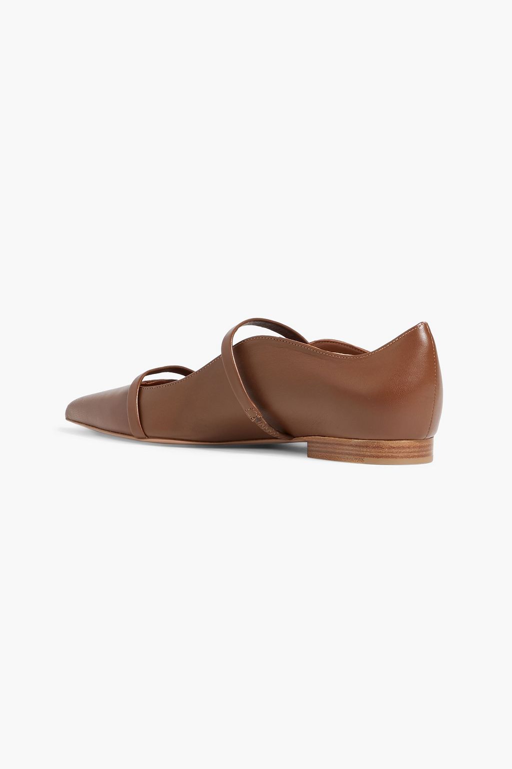 MALONE SOULIERS Maureen leather point-toe flats
