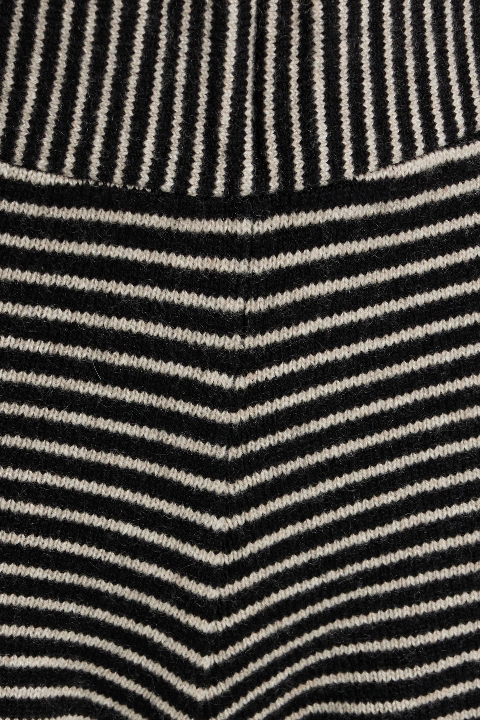 LISA YANG Winnie striped cashmere shorts thumbnail