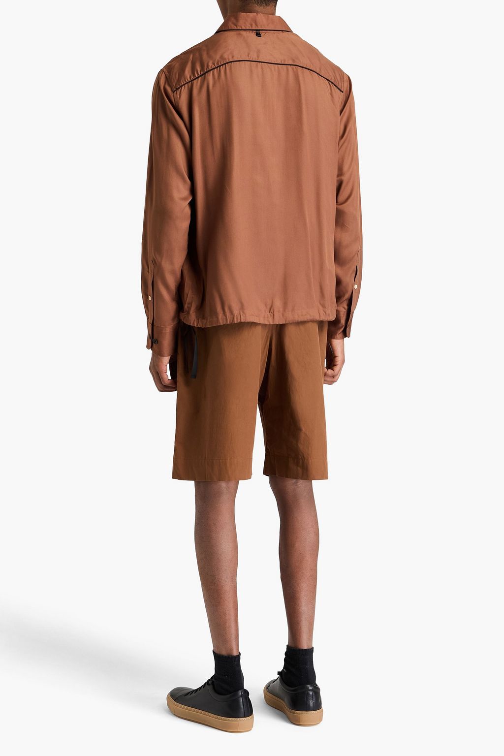 RAG & BONE قميص من التويل والمودال