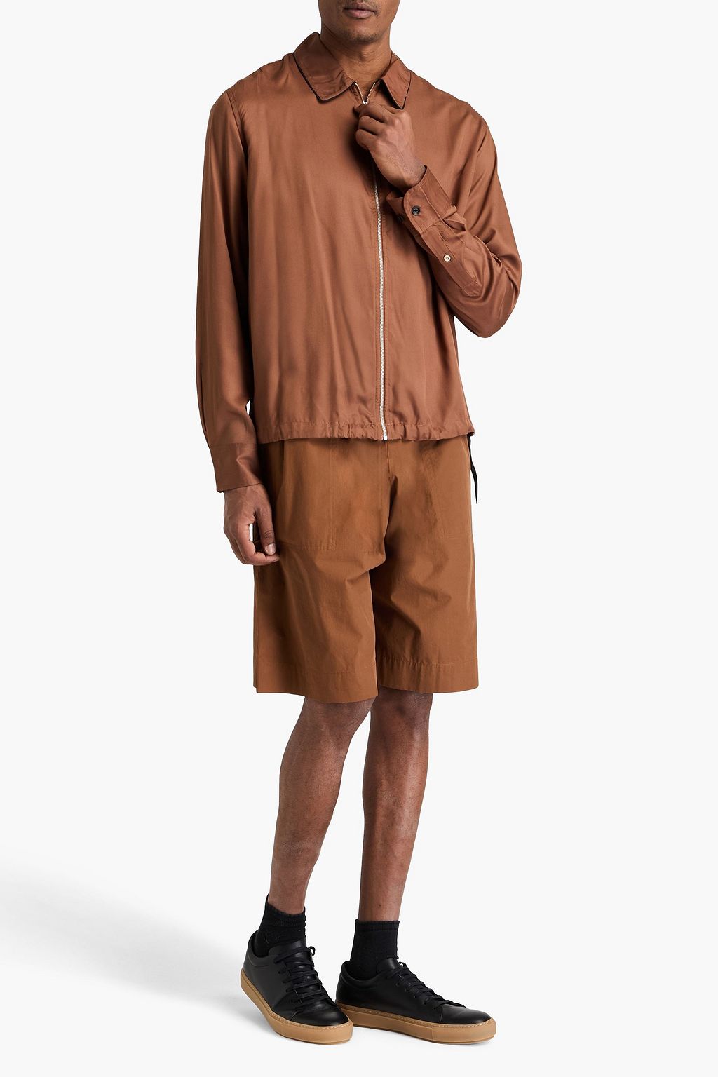 RAG & BONE قميص من التويل والمودال