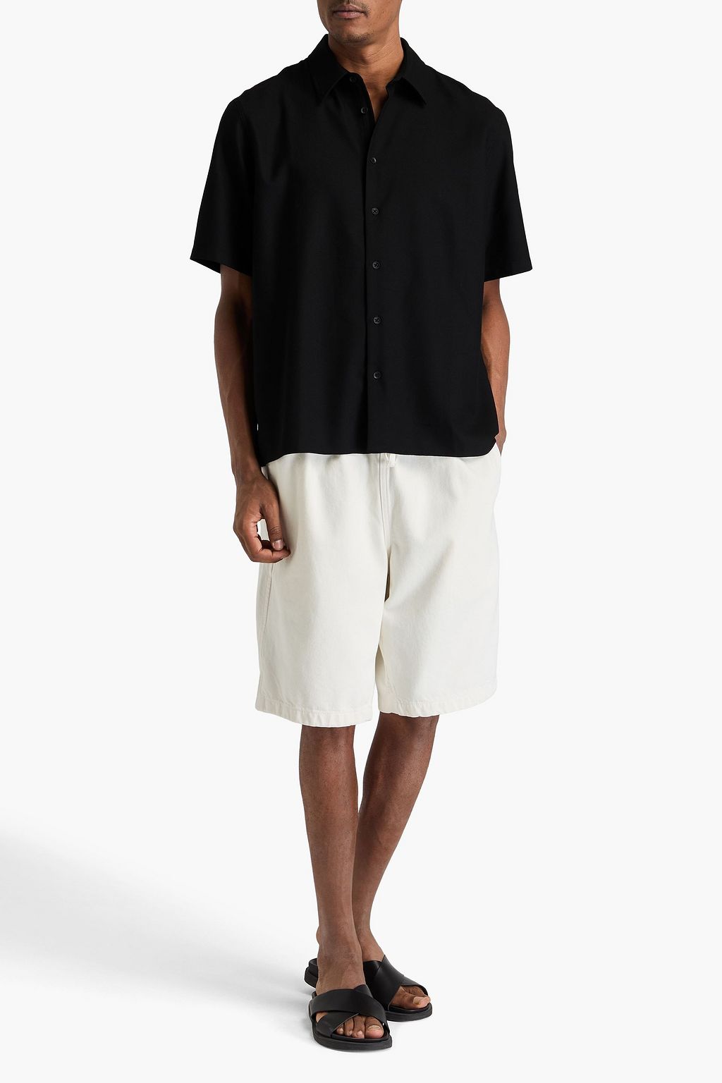 RAG & BONE 크레이프 셔츠