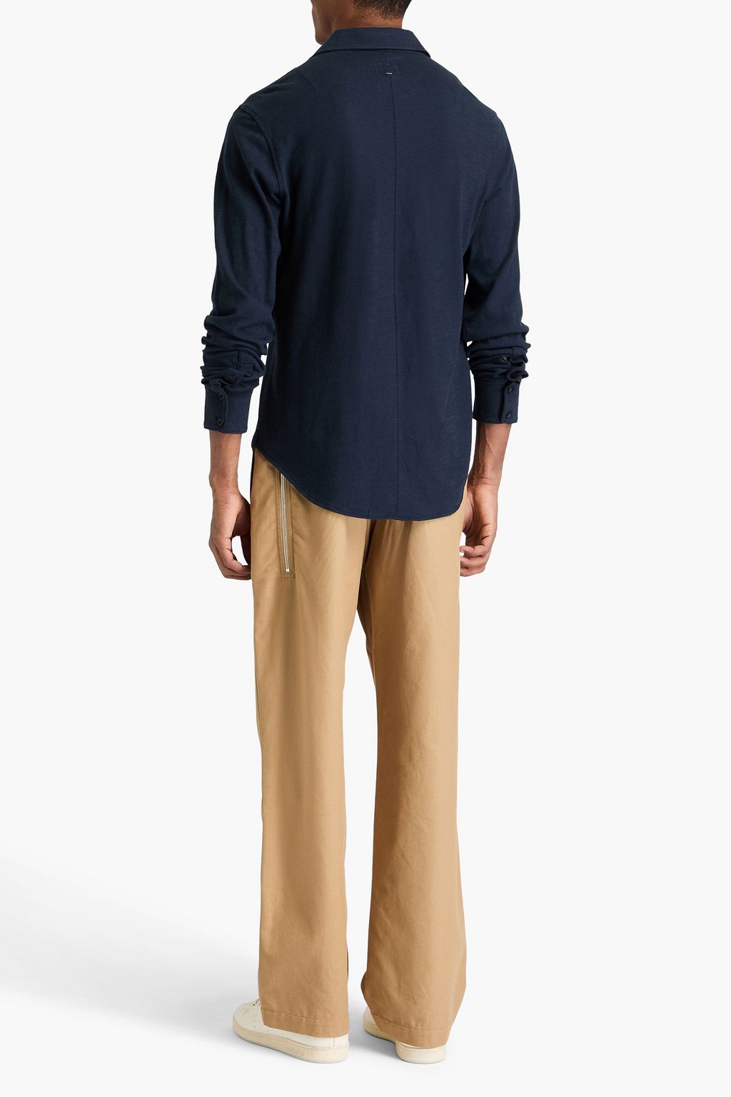 RAG & BONE Fit 2 Tomlin cotton-blend jersey shirt