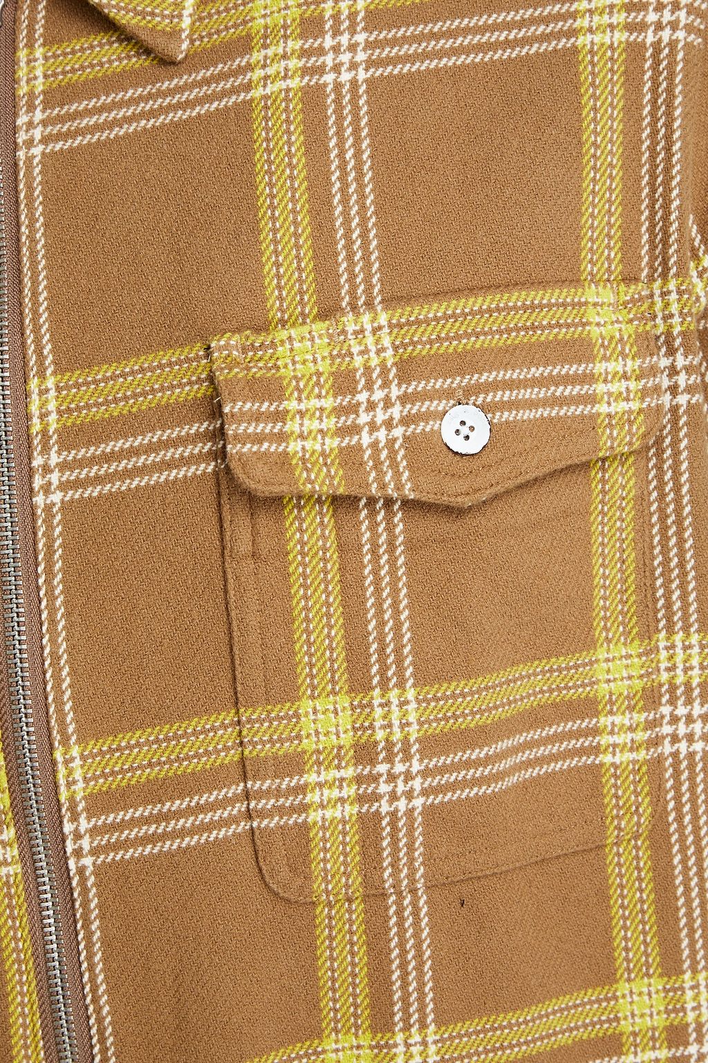 RAG & BONE قميص "دالتون" من الفلانيل والقطن مزين بنقشة مربعات