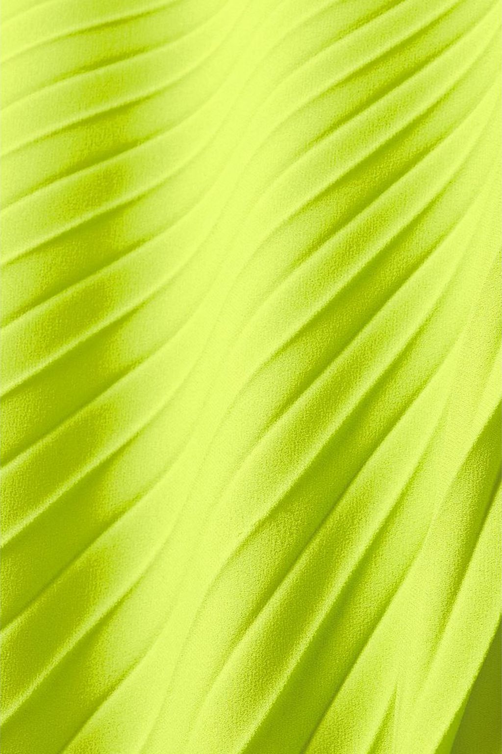 VALENTINO GARAVANI One-shoulder pleated silk-crepe midi dress