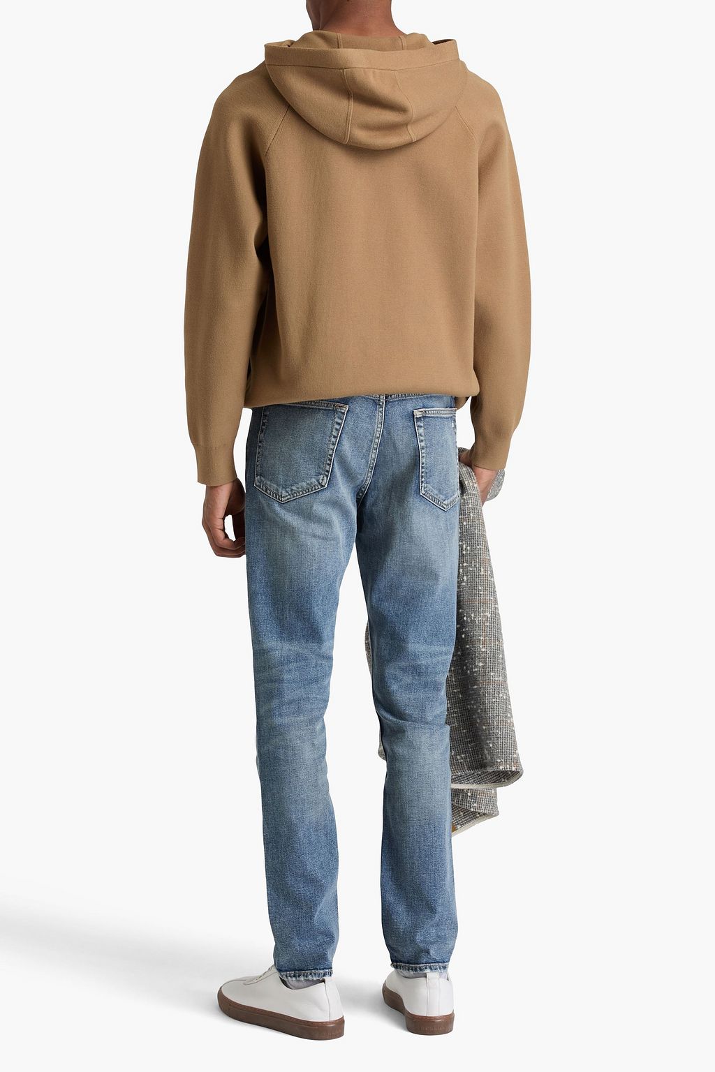 RAG & BONE جينز "فيت 2 أوثنتيك" من نسيج مطاطي من الدنيم بتصميم خطوط باهتة
