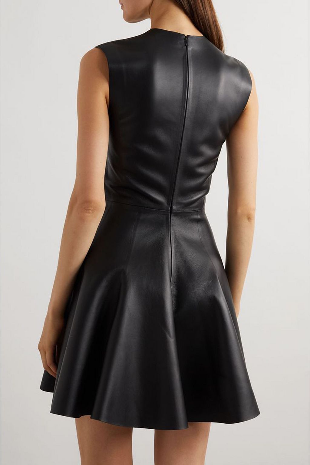 ALAÏA レザー ミニワンピース