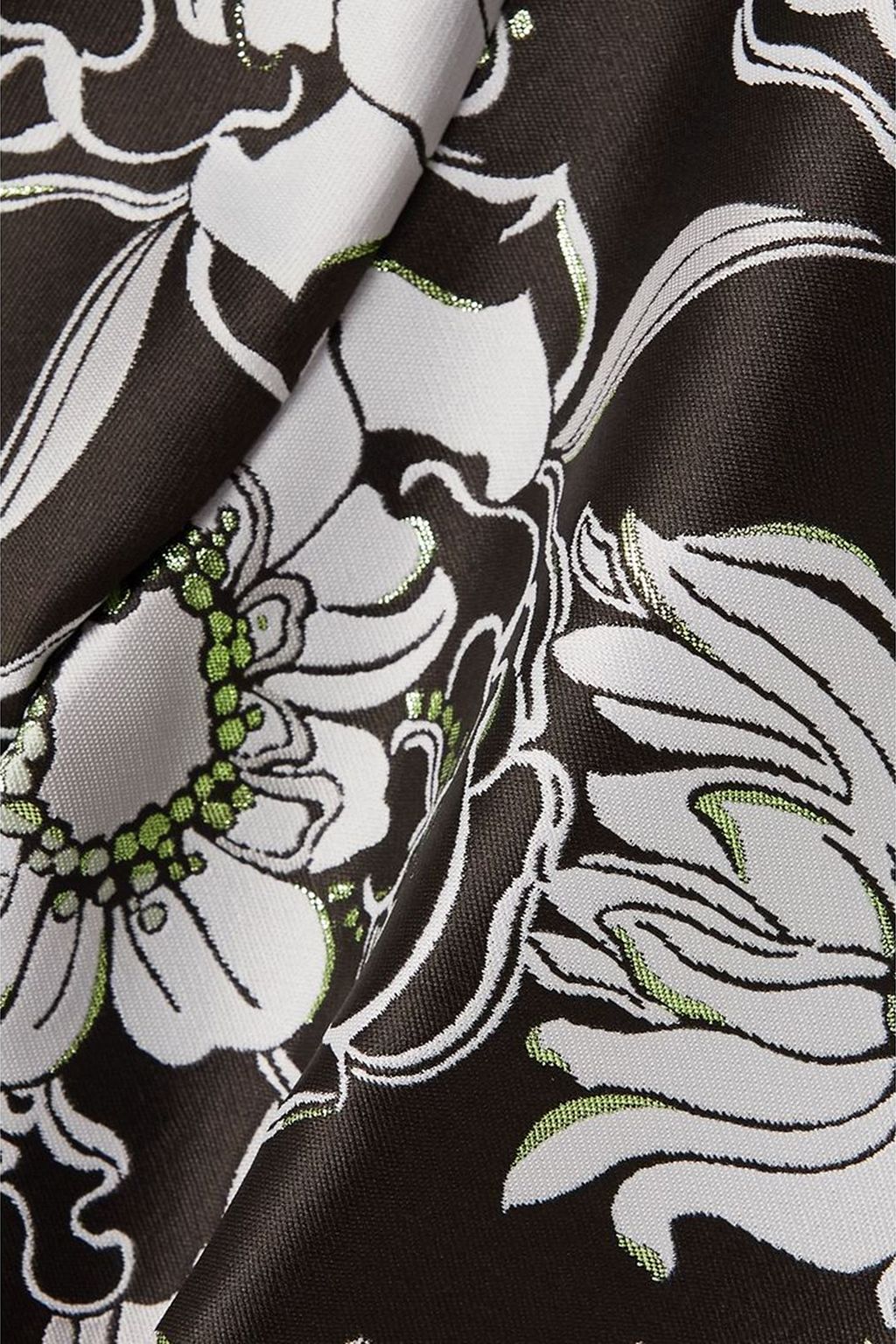 VALENTINO GARAVANI Metallic floral-brocade jacket