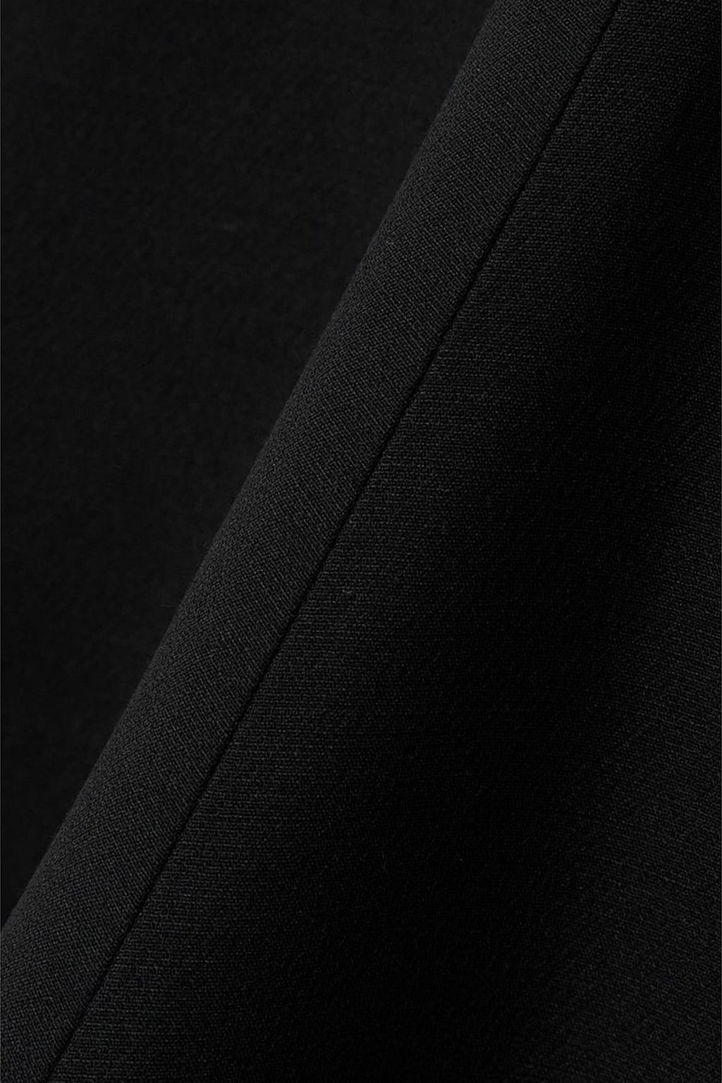 VALENTINO GARAVANI Bow-embellished wool and silk-blend crepe mini dress