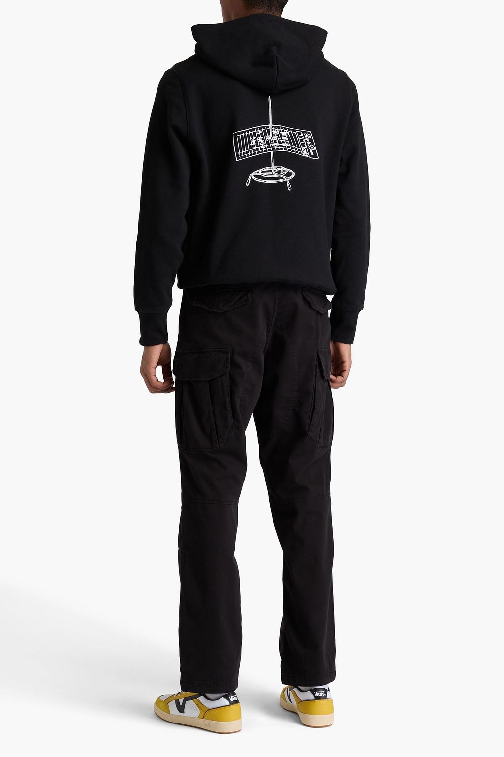 RAG & BONE بنطال كارغو "فلينت" مصنوع من مزيج من القطن