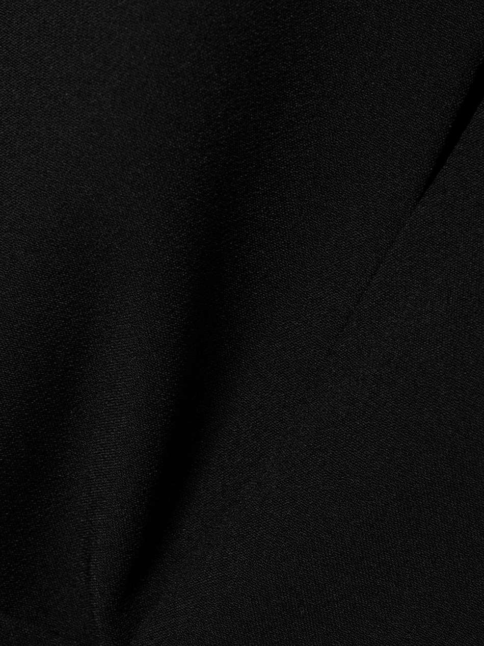 dalia draped cady midi dress