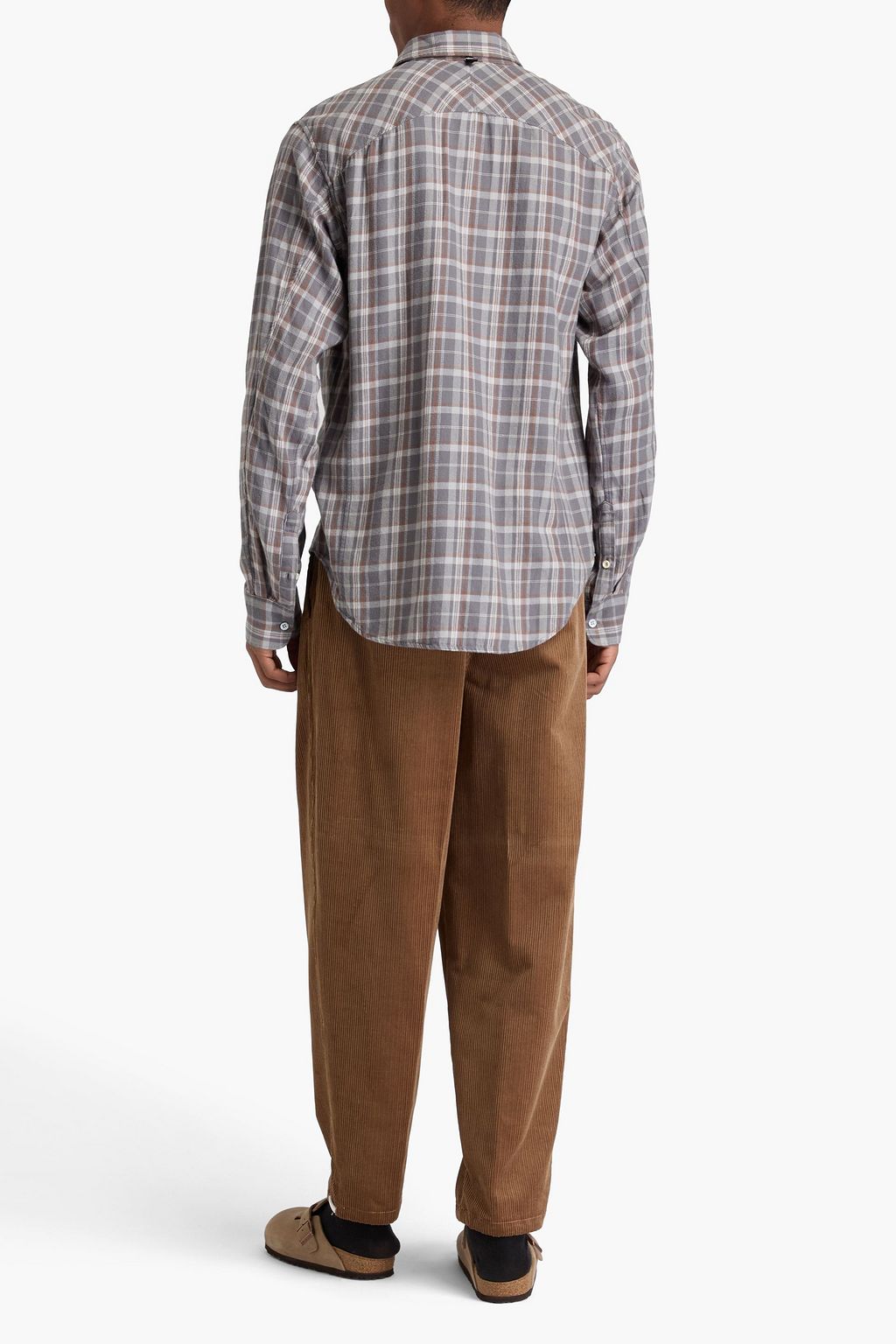 RAG & BONE Fit 2 checked cotton-flannel shirt