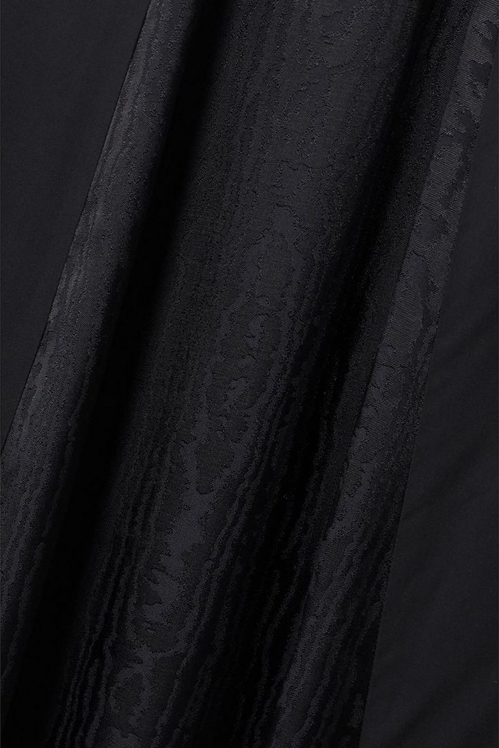 DIANE VON FURSTENBERG Suparna cutout crepe de chine, satin-jacquard and chiffon maxi dress