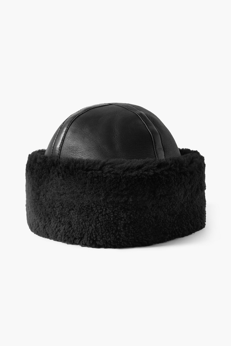 Totême Shearling Hat In Black