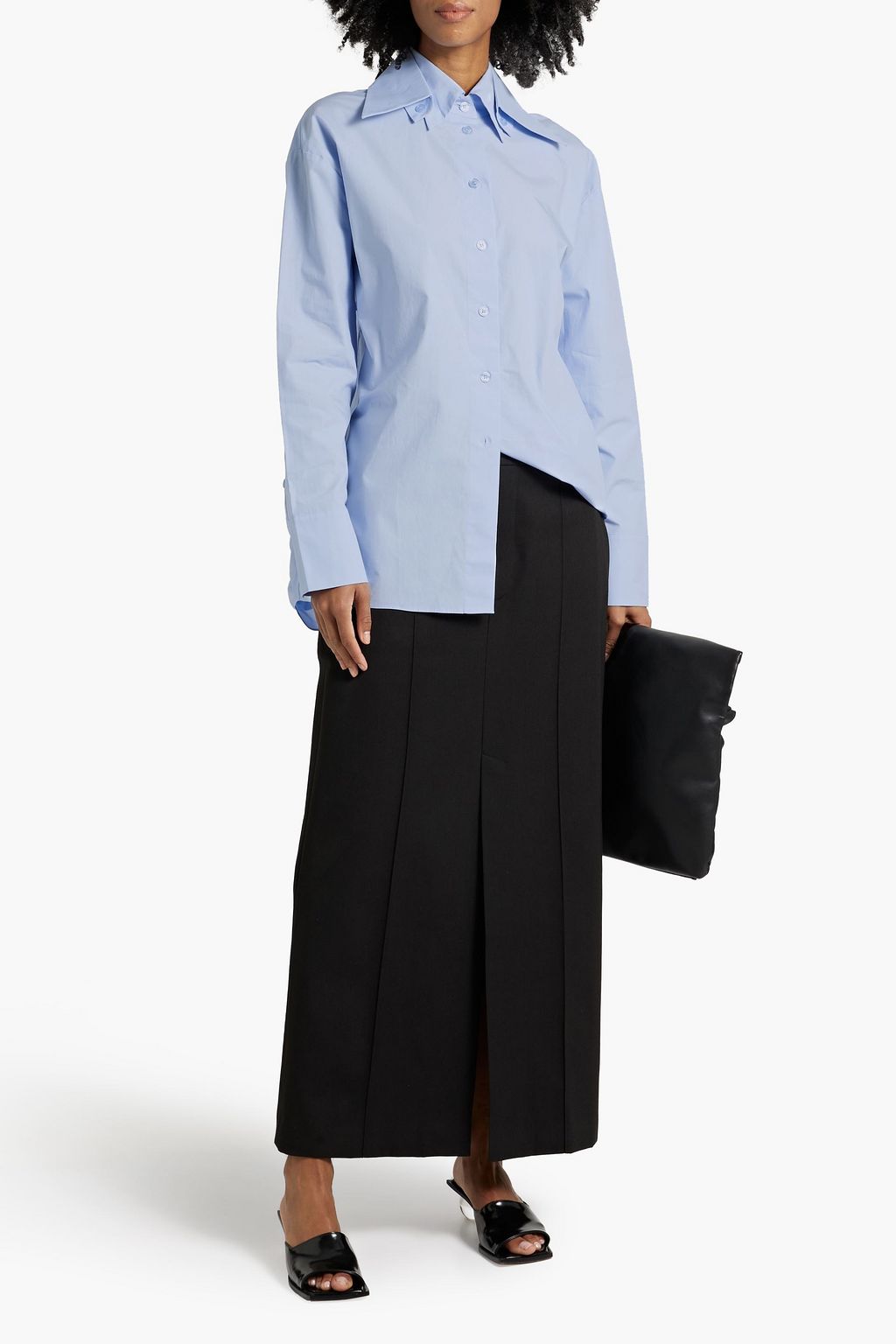 RÓHE Cotton-poplin shirt